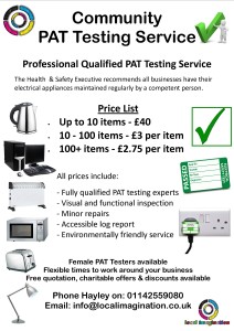 pat testing flyer