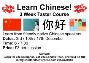 chinese taster course